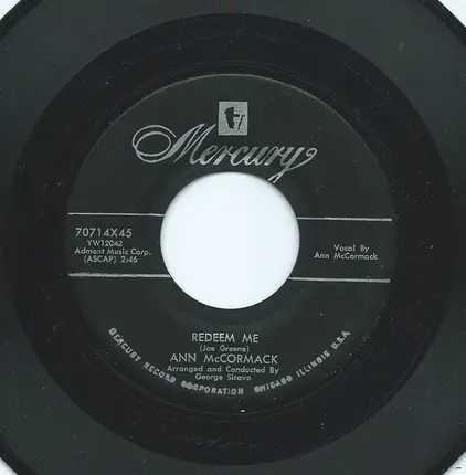 Ann McCormack - That's All That Matters To Me