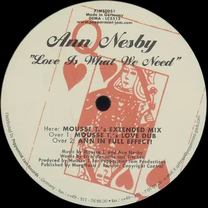 Ann Nesby - Love Is What We Need