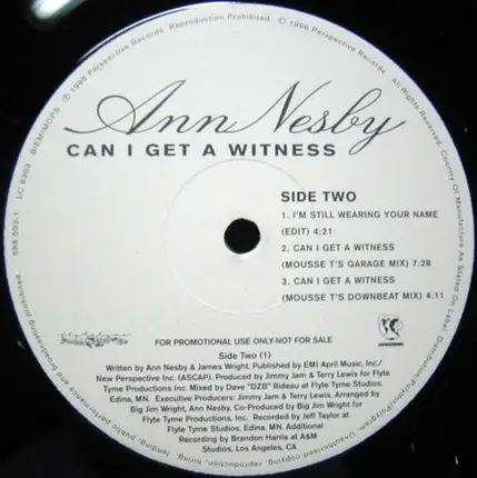Ann Nesby - Witness EP