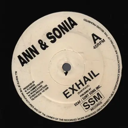 Ann & Sonia - Exhail