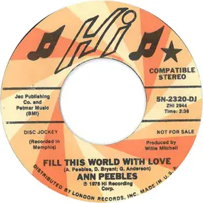 Ann Peebles - Fill This World with Love