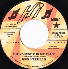 Ann Peebles - Put Yourself In My Place