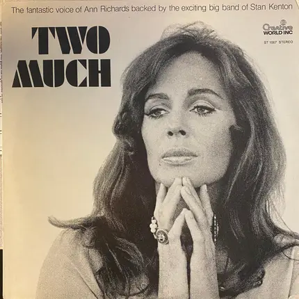 Ann Richards And Stan Kenton And His Orchestra - Two Much