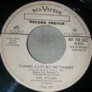 Ann Weldon - Thanks A Lot But No Thanks