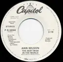 7inch Vinyl Single - Ann Wilson - The Best Man In The World
