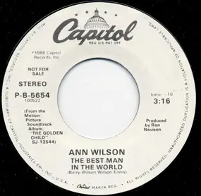 Ann Wilson - The Best Man In The World