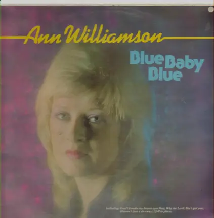 Ann Williamson - Blue Baby Blue