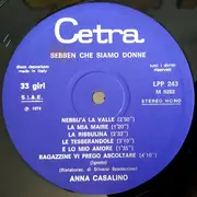 LP - Anna Casalino - Sebben Che Siamo Donne