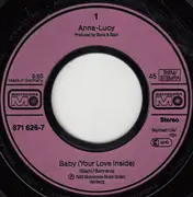 7inch Vinyl Single - Anna-Lucy - Baby (Your Love Inside)