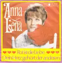 7inch Vinyl Single - Anna-Lena Löfgren - Rot Ist Die Liebe