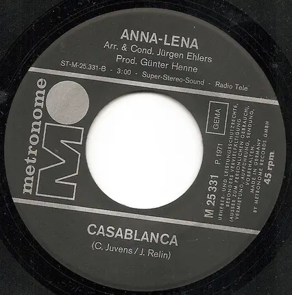 Anna-Lena Löfgren - Wein Dich Aus An Meinem Herzen