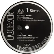12inch Vinyl Single - Annabel Lamb - Country Of Love