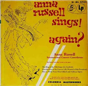 Anna Russell - Anna Russell Sings! Again?