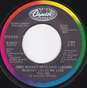 7inch Vinyl Single - Anne Murray With Dave Loggins - Nobody Loves Me Like You Do