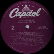 LP - Anne Murray - Christmas Wishes - Purple Labels