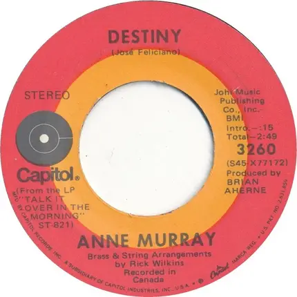 Anne Murray - Cotton Jenny