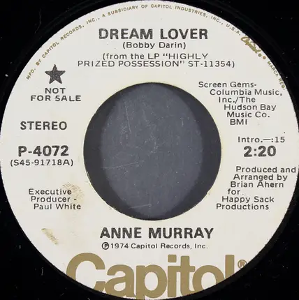 Anne Murray - Dream Lover