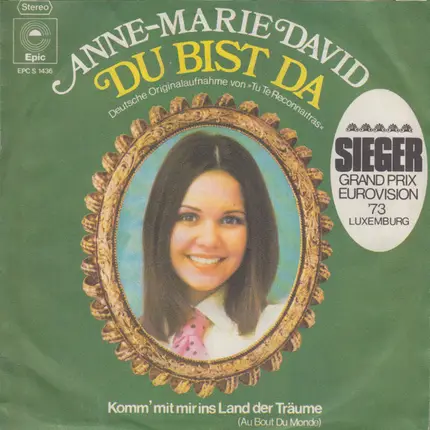 Anne-Marie David - Du Bist Da
