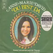 7inch Vinyl Single - Anne-Marie David - Du Bist Da