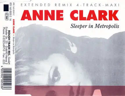 Anne Clark - Sleeper In Metropolis (Extended Remix)