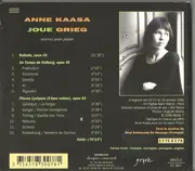 CD - Anne Kaasa - Joue Grieg