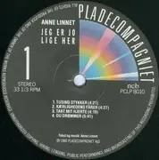 LP - Anne Linnet - Jeg Er Jo Lige Her