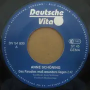 7inch Vinyl Single - Anne Schöning - Das Paradies Muss Woanders Liegen