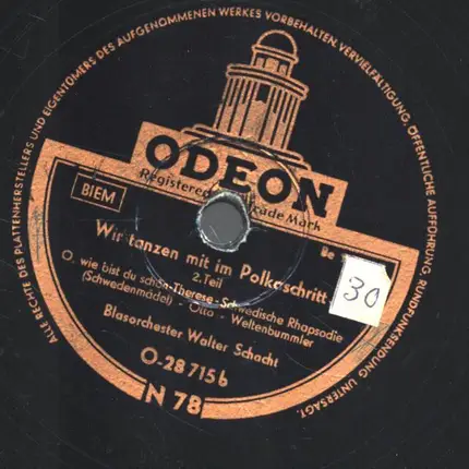 Anneliese / Ilonka / Mr Swoboda - Paul Woitschach mit seinem Orchester / Wir Tanzen Im Polkaschritt