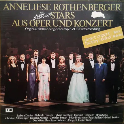 Puccini, Verdi a.o. - Anneliese Rothenberger Stellt Vor Stars Aus Oper Und Konzert