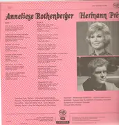 LP - Anneliese Rothenberger, Hermann Prey - Anneliese Rothenberger und  Hermann Prey singen Volkslieder