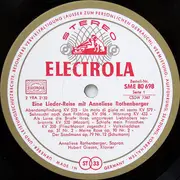LP - Anneliese Rothenberger - Eine Lieder-Reise Mit Anneliese Rothenberger