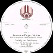 LP - Annemarie Kappus , Andreas Bach - Parke-Davis Förderpreis 1985