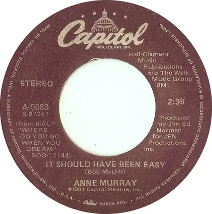 Anne Murray - Another Sleepless Night