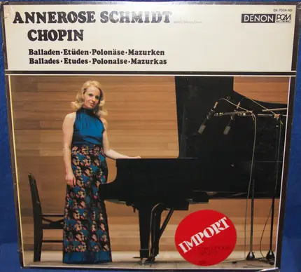 Chopin - Annerose Schmidt Spielt Chopin - Balladen, Etüden, Polonäse, Mazurken