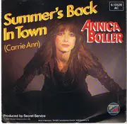 7inch Vinyl Single - Annica Boller - Summer's Back In Town (Carrie Ann)