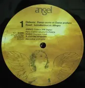 LP - Annie Challan With Orchestre De La Société Des Concerts Du Conservatoire Conducted By André Cluytens - French Music For The Harp