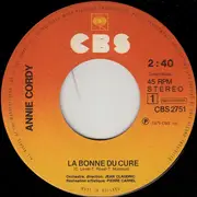 7'' - Annie Cordy - La Bonne Du Curé / Viens Prendre Un Verre