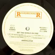 LP - Annihilator - Set The World On Fire