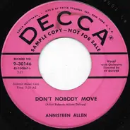 Annisteen Allen - Don't Nobody Move / The Money Tree