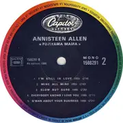 LP - Annisteen Allen - Fujiyama Mama - France, Mono