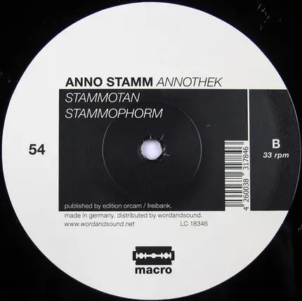 Anno Stamm - Annothek