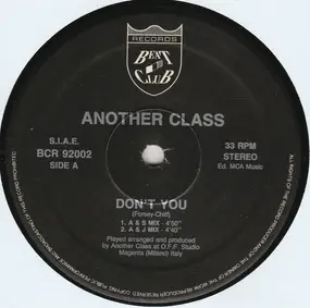 Another Class - Don't You