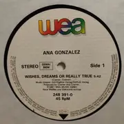 12inch Vinyl Single - Ana Gonzalez - Wishes, Dreams Or Really True