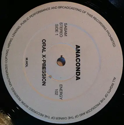 Anaconda - Oral X-Pression
