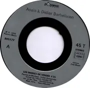 7inch Vinyl Single - Anaïs & Didier Barbelivien - Les Mariés De Vendée