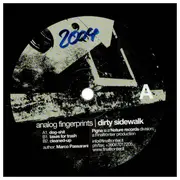 12inch Vinyl Single - Analog Fingerprints - Dirty Sidewalk