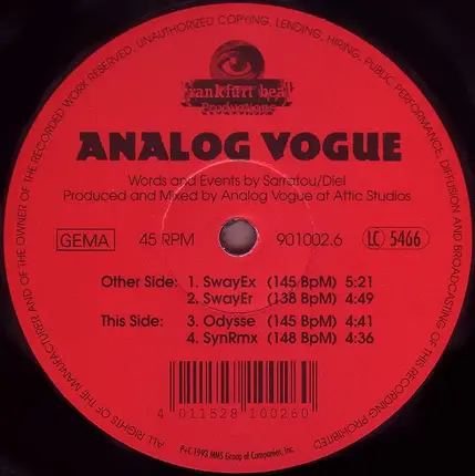 Analog Vogue - SwayEx