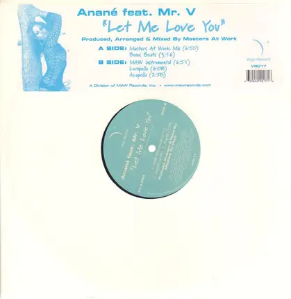 Anané Feat. Mr. V - Let Me Love You