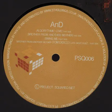 AnD - Algorythmic Love