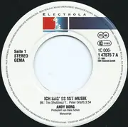7inch Vinyl Single - Andy Borg - Ich Sag' Es Mit Musik